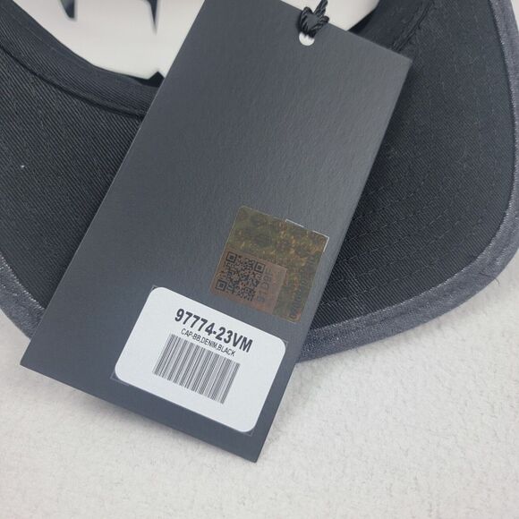 Harley-Davidson Snapback Hat Men's One Size Black Staple Denim Low Profile Biker - Picture 8 of 9